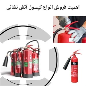 فروش کپسول آتش نشانی و اهمیت آن در ایمنی ساختمان